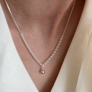 韓国　ネックレス ネックレス レディース　ネックレス シルバー925　メッキ ネックレス シルバー