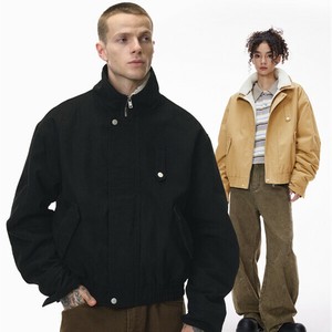 P23472 ジャケット 裏起毛 スポーツトッブス メンズ 厚手 男 ファッション 韓国風 男女通用 レトロ