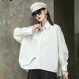 u29544トップス レディース シャツ Tシャツ ブラウス 通勤 3色 長袖 韓国風 2025秋新作