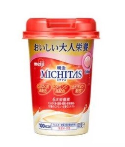 明治MICHITAS（ミチタス）カップ 白桃風味 125ml