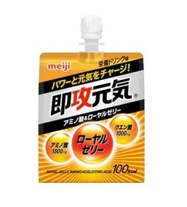 即攻元気ゼリー アミノ酸＆ローヤルゼリー 栄養ドリンク味 180g