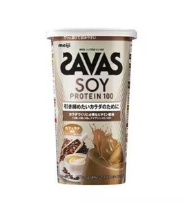 ザバス ソイプロテイン100 カフェラテ風味 224g
