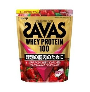 ザバス ホエイプロテイン100 ストロベリー味 980g