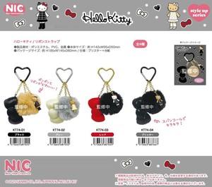 吊饰/手机背带 Hello Kitty凯蒂猫 Sanrio三丽鸥 蝴蝶结肩带 NIC