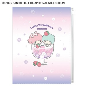 ■2025AW　先行予約■　Little Twin Stars　ファスナー付き6ポケットクリアファイル