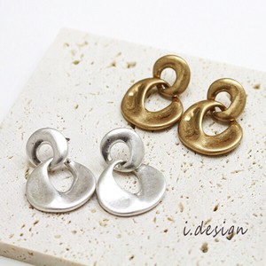Pierced Earrings Titanium Post Vintage