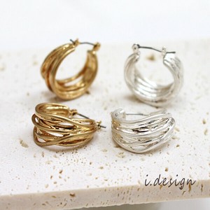 Pierced Earrings Titanium Post