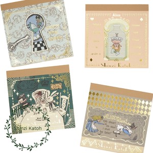 Memo Pad SHINZI KATOH Little-red-riding-hood Alice Block memo