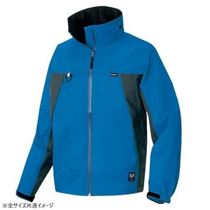 アイトス 全天候型ジャケット スチールブルー×チャコール 3L 56301