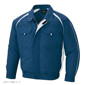 アイトス 空調服(R)　長袖ブルゾン(男女兼用) ネイビー 4L 1799