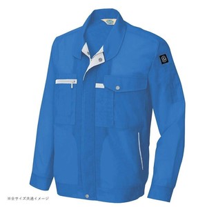 アイトス 長袖サマーブルゾン(男女兼用) ロイヤルブルー 6L 5360