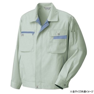 アイトス 長袖サマーブルゾン アースグレー×ミストバイオレット 6L 5320004