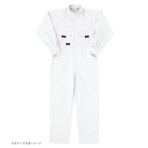 アイトス ツナギ ホワイト 001 4L 553702