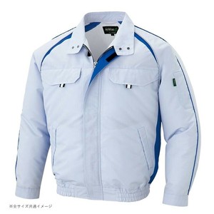 アイトス 空調服(R)　長袖ブルゾン(男女兼用) シルバーグレー M 1799