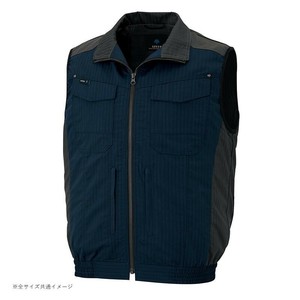 アイトス 空調服(R)　ベスト(男女兼用) ネイビー 3L 30697