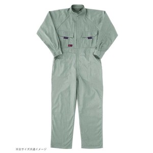 アイトス ツナギ アースグリーン 005 L 553702