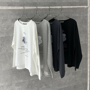 T 恤/上衣 花朵