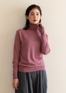 【2025年秋冬新作】【フェアトレード】オーガニックコットン ニットタートルネック