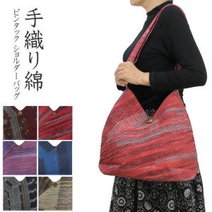 侧背包/单肩包 单肩包 迷你收纳袋 细褶