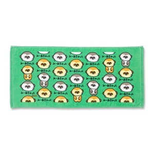 （取り寄せ品）TOWEL みーあきゃっとさん　おえかきさん フェイスタオル   オクタニ