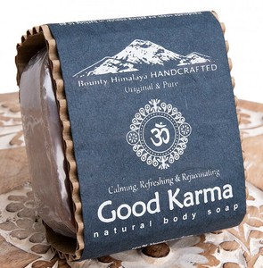 グッドカルマ　ナチュラル　ボディ　ソープ - Good Karma Natural Body Soap【手作り石鹸・75g】