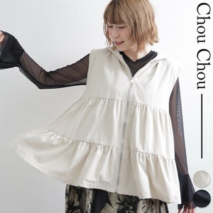 フード付きティアード ベスト chouchou東京