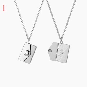 カップル本ペンダント  セーターチェーン   男女兼用 1点   LX2935