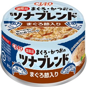 ［いなばペットフード］CIAO まぐろ・かつおのツナブレンド まぐろ節入り 85g