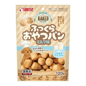 ［マルカン サンライズ］BAKED ふっくらおやつパン ミルク味 120g