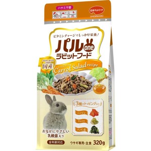 ［日本ペットフード］パルワン ラビットフード キャロットサラダ風 320g
