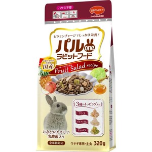 ［日本ペットフード］パルワン ラビットフード フルーツサラダ風 320g