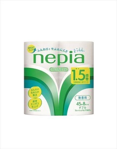 ネピア　トイレットロール　1．5倍巻　ダブル 【トイレットペーパー】