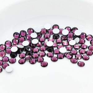 フラットバック VIVA12 プレシオサ SS12 アメジスト F ラインストーン PRECIOSA