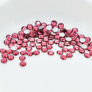 フラットバック VIVA12 プレシオサ SS12 インディアンピンク F ラインストーン PRECIOSA