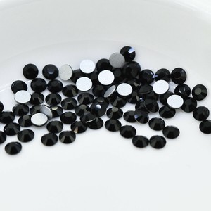 フラットバック VIVA12 プレシオサ SS12 ジェット F ラインストーン PRECIOSA