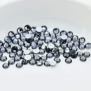フラットバック VIVA12 プレシオサ SS6 スモークアメジスト F ラインストーン PRECIOSA