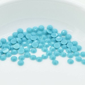 フラットバック VIVA12 プレシオサ SS12 ターコイズ UF ラインストーン PRECIOSA