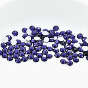 フラットバック VIVA12 プレシオサ SS12 ディープタンザナイト ラインストーン PRECIOSA