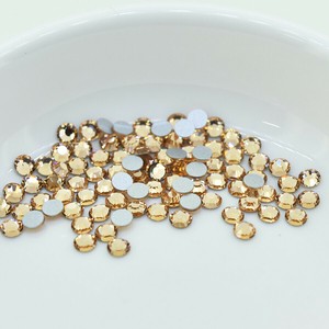 フラットバック VIVA12 プレシオサ SS10 ライトピーチ F ラインストーン PRECIOSA