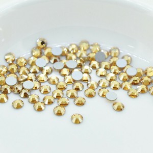フラットバック VIVA12 プレシオサ SS5 クリスタルゴールドハニー F ラインストーン PRECIOSA