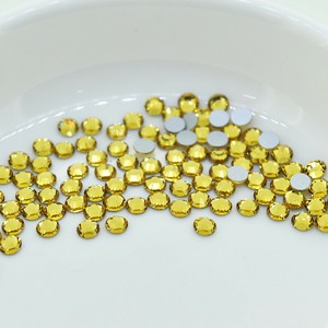 フラットバック VIVA12 プレシオサ SS5 ライトトパーズ F ラインストーン PRECIOSA