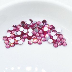フラットバック VIVA12 プレシオサ SS9 ローズ F ラインストーン PRECIOSA