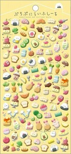 ■2025AW　先行予約■　ぷちぷにらいふシール　しょくらいふ