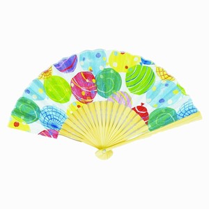 大西賢製販 Ripple プリント扇子 20cm 水風船 S19M-RA