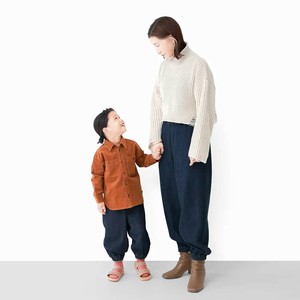 Denim Full-Length Pant Ladies fashion Made in Japan