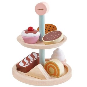正規輸入品 プラントイ 木製玩具 ベーカリースタンドセット 3489