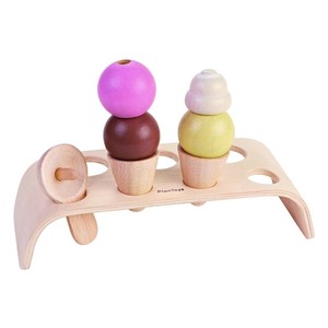 正規輸入品 プラントイ 木製玩具 アイスクリームセット 3486