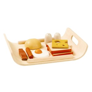 正規輸入品 プラントイ 木製玩具 朝食メニュー 3415