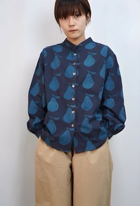 Sheeting ラフランスPt　スタンドシャツ