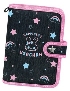 【2025年秋冬新作予約】【コレクション】デニムシールバインダー　ハピネスうさちゃん　228458